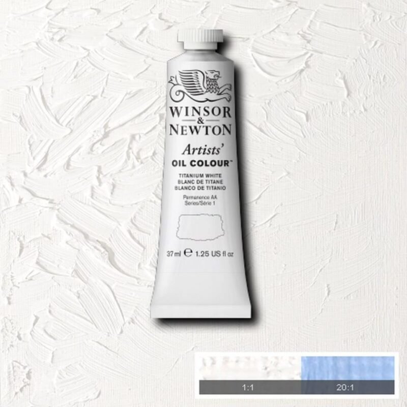 Aliejiniai dažai Artists 37ml 644 titanium white