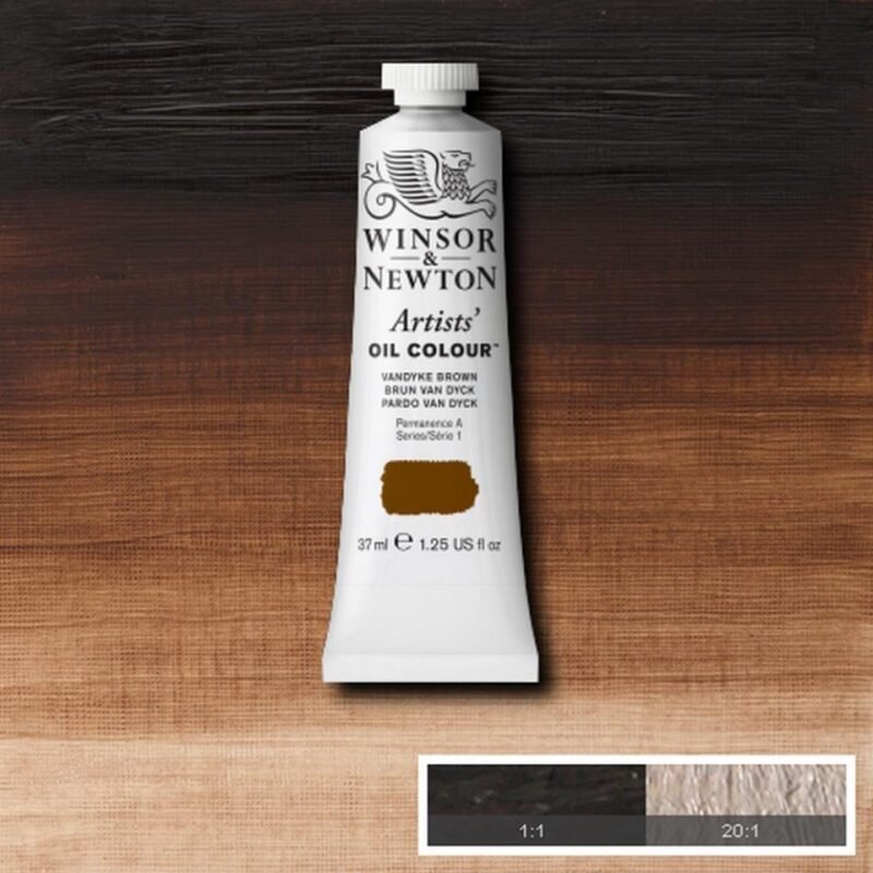 Aliejiniai dažai Artists 37ml 676 vandyke brown