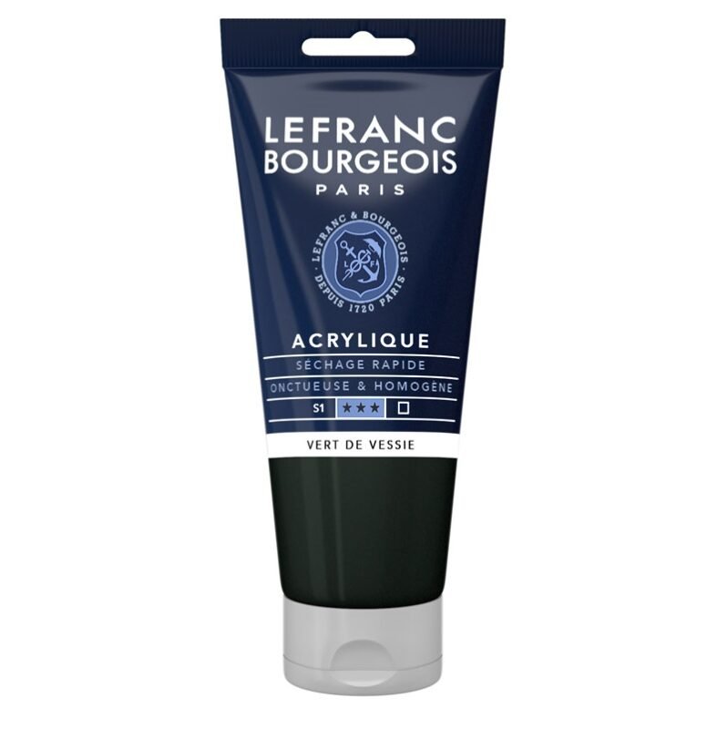 Akriliniai dažai LB Fine 80ml 552 sap green