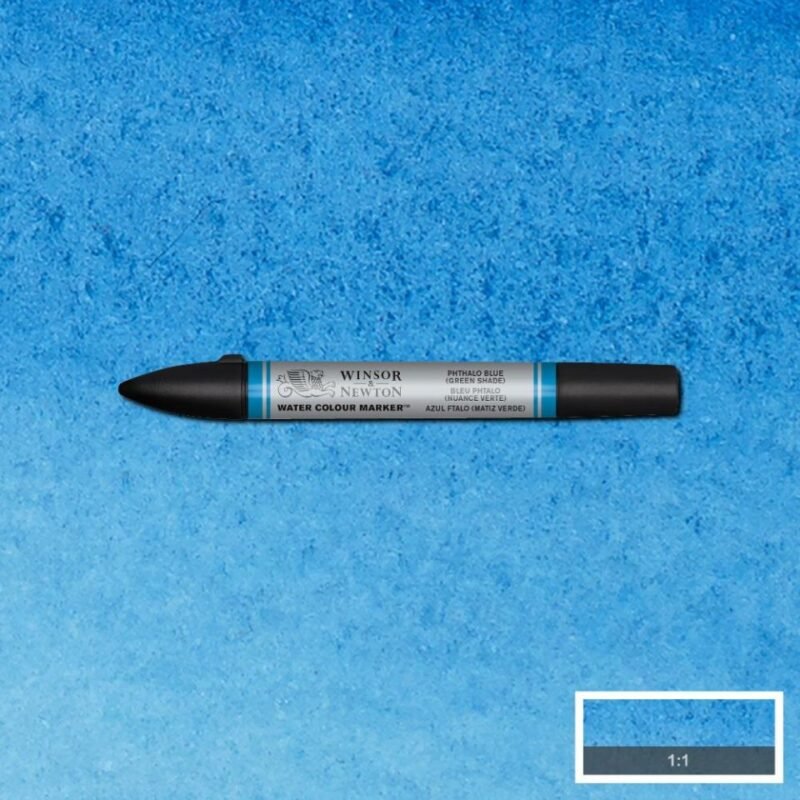 Akvarelinis markeris Winsor&Newton Promarker 515 phtalo blue green shade
