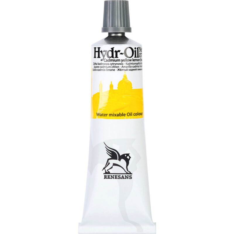 Vandeniu skiedžiami aliejiniai dažai HYDR-OIL 07-Cadmium yellow lemon (hue)