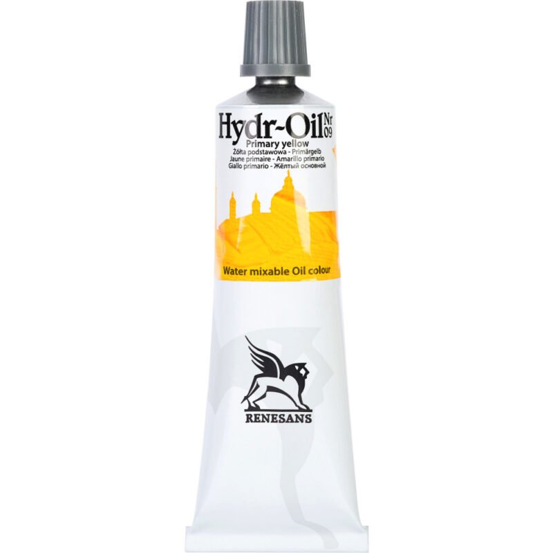 Vandeniu skiedžiami aliejiniai dažai HYDR-OIL 09-Pramary yellow