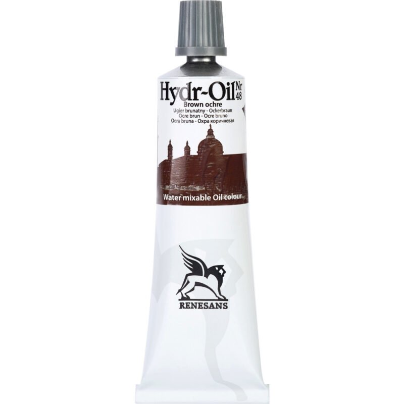 Vandeniu skiedžiami aliejiniai dažai HYDR-OIL 48-Brown ochre