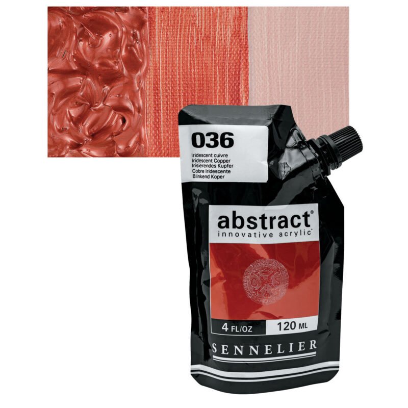 Akriliniai dažai Sennelier Abstract 120ml 036 Iridescent Copper