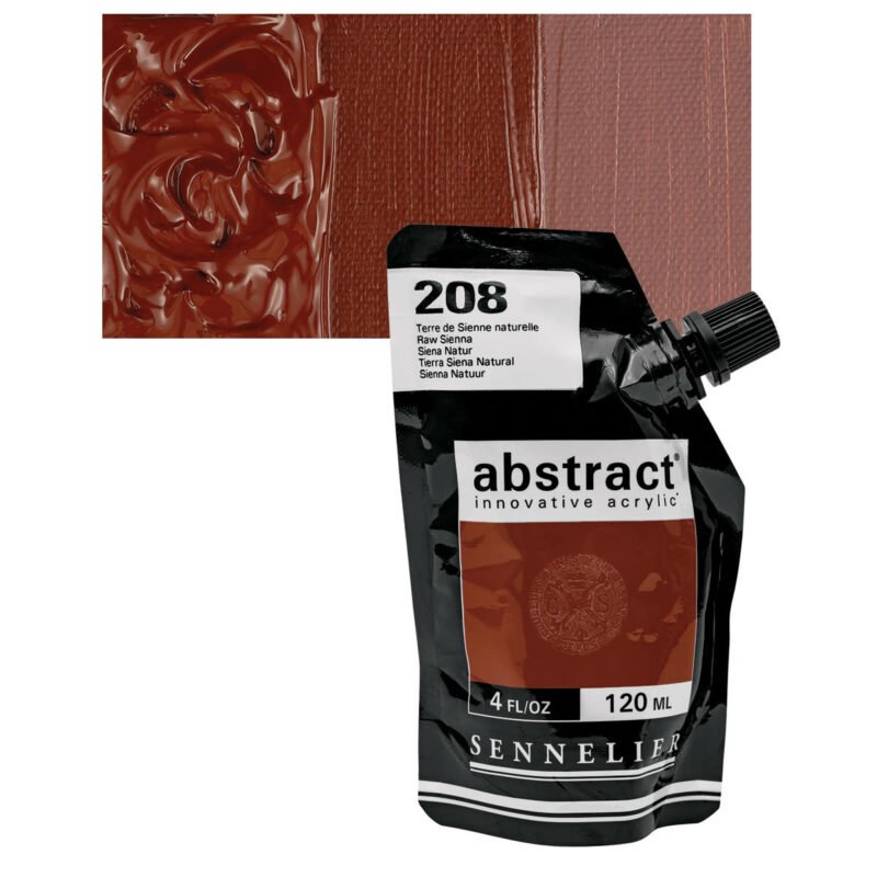 Akriliniai dažai Sennelier Abstract 120ml 208 Raw Sienna