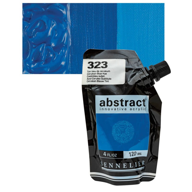 Akriliniai dažai Sennelier Abstract 120ml 323 Cerulean Blue Hue