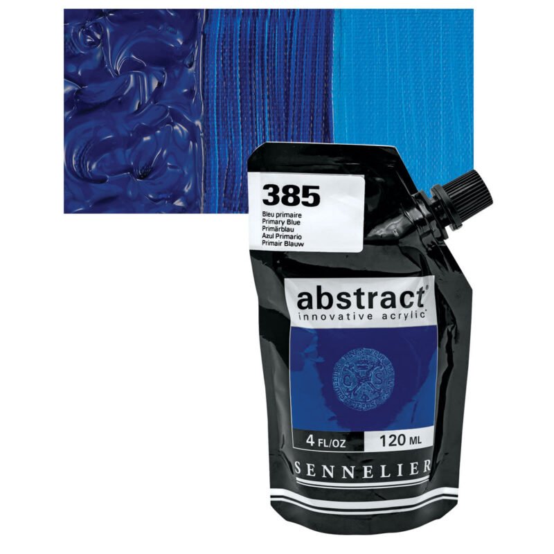 Akriliniai dažai Sennelier Abstract 120ml 385 Primary Blue