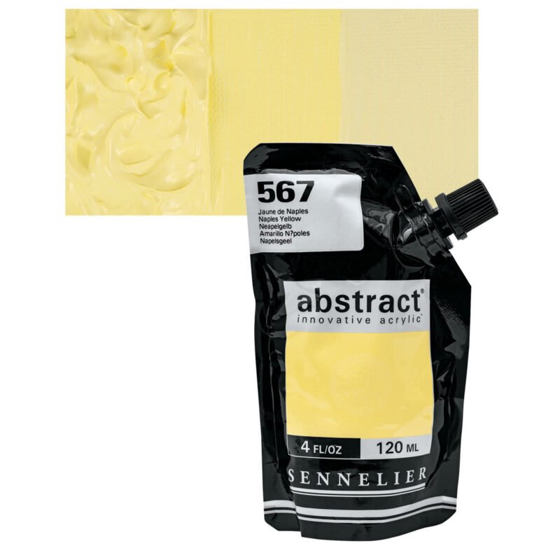 Akriliniai dažai Sennelier Abstract 120ml 567 Naples Yellow