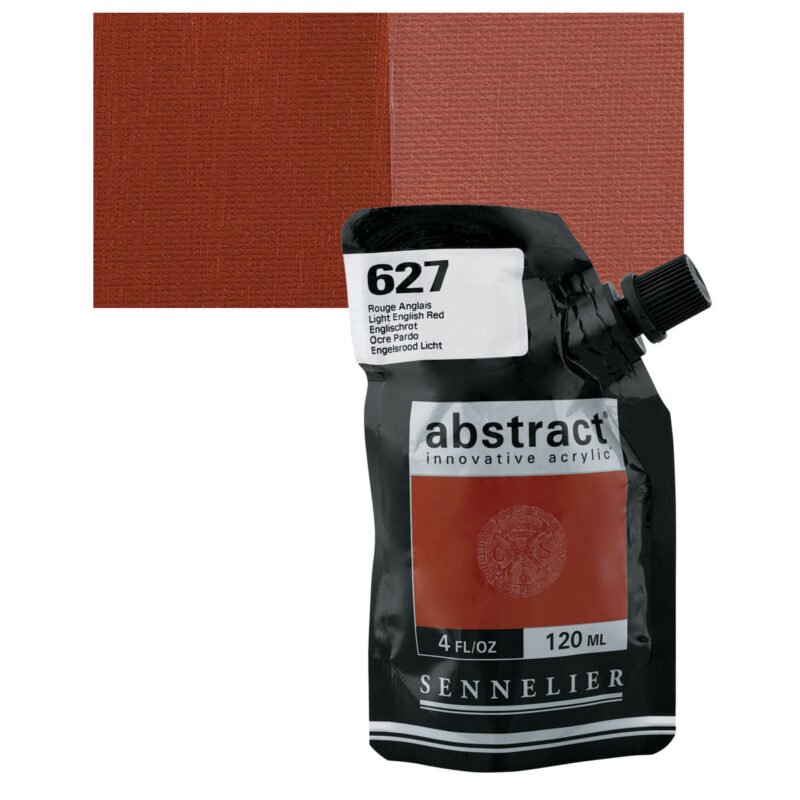 Akriliniai dažai Sennelier Abstract 120ml 627 Light English Red