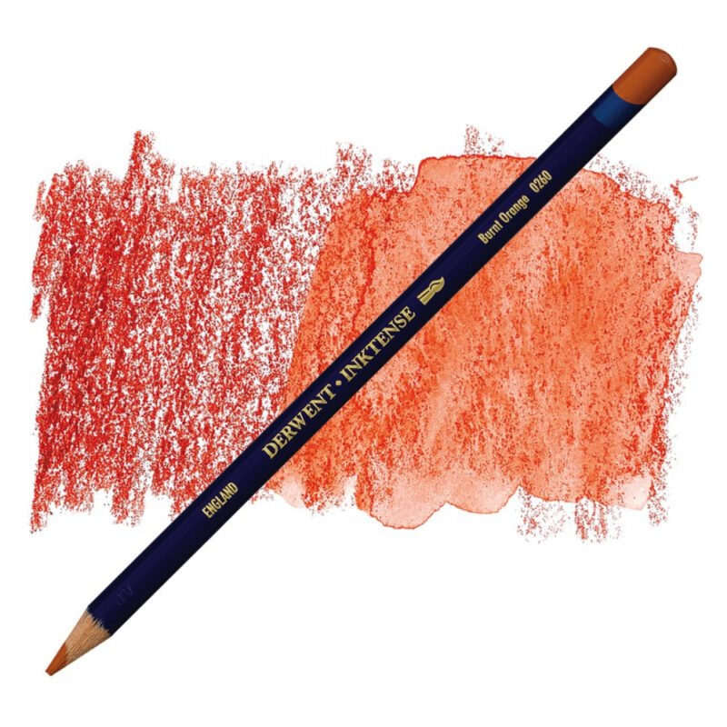 Akvarelinis pieštukas Derwent Inktense 0260 burnt orange