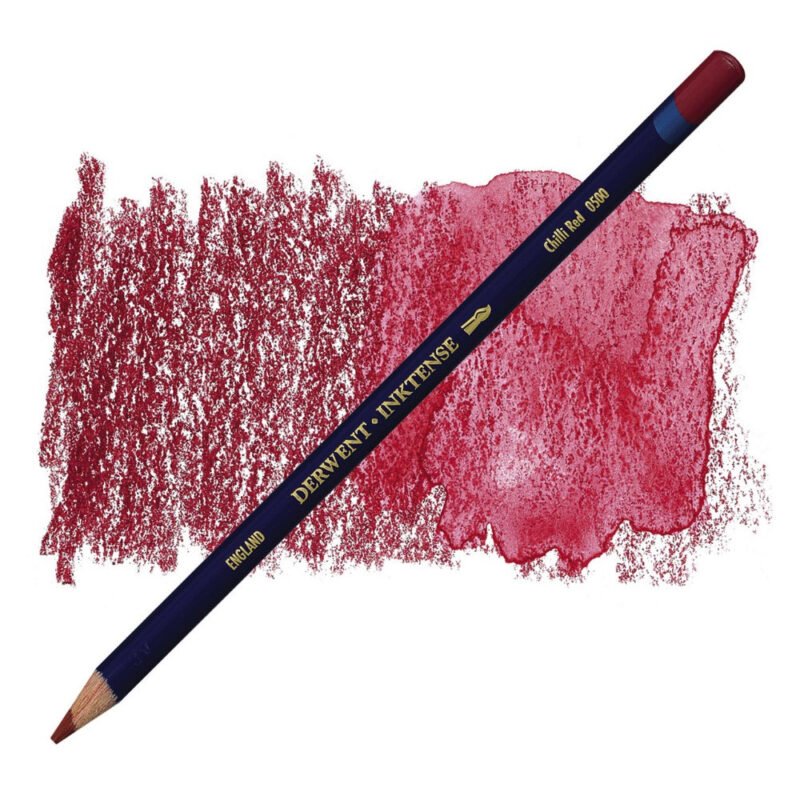 Akvarelinis pieštukas Derwent Inktense 0500 chilli red