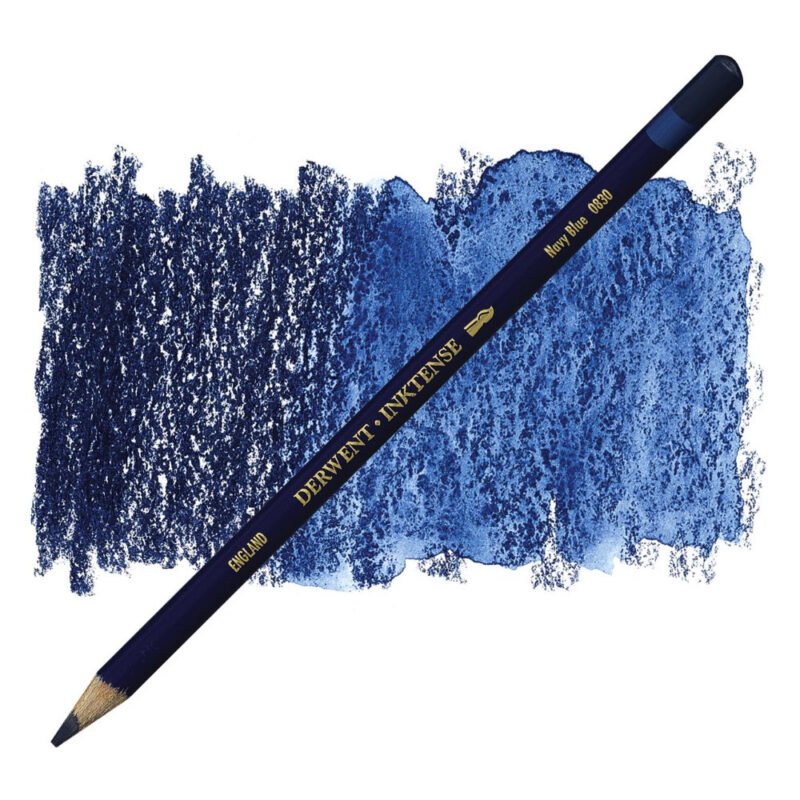 Akvarelinis pieštukas Derwent Inktense 0830 navy blue