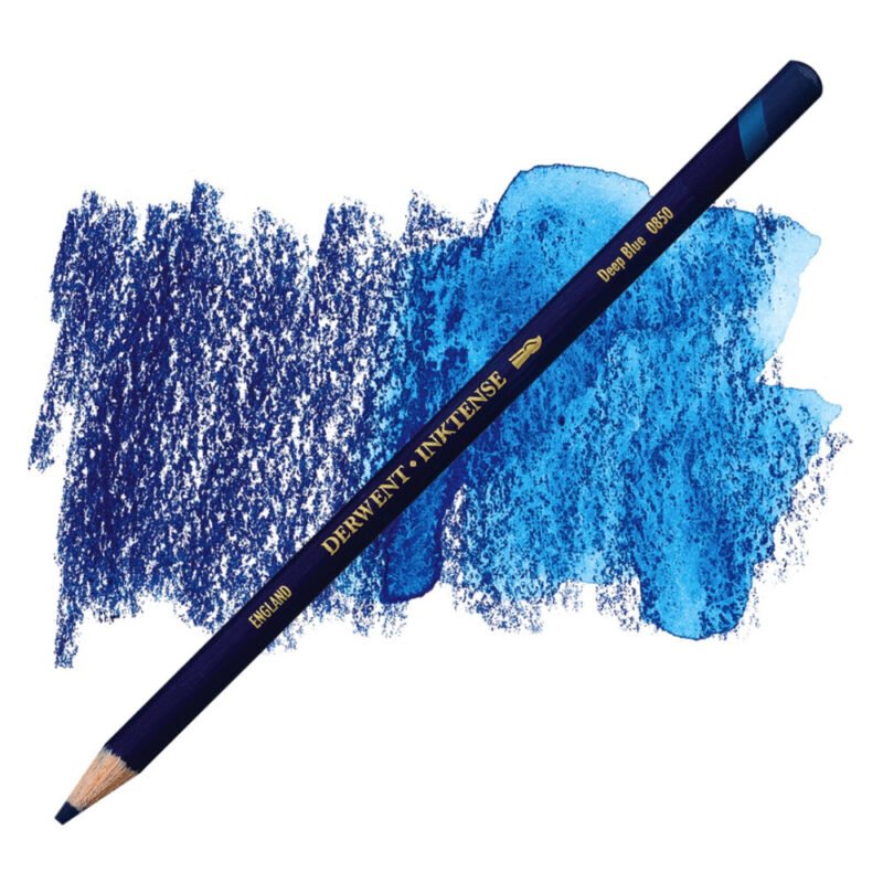 Akvarelinis pieštukas Derwent Inktense 0850 deep blue