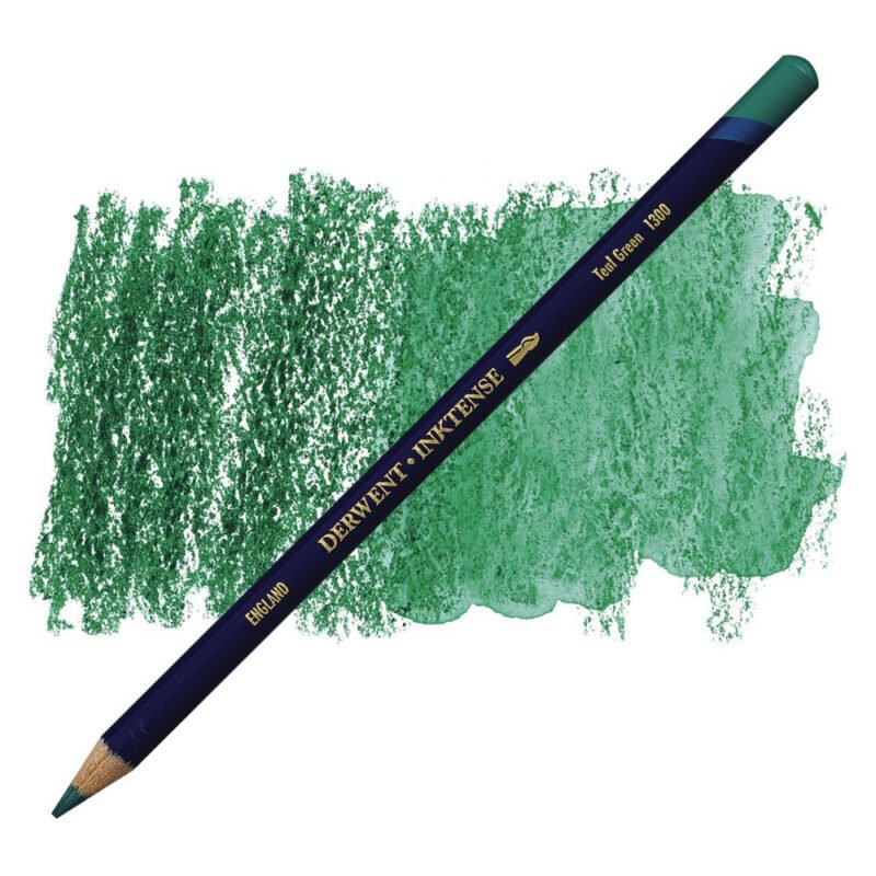 Akvarelinis pieštukas Derwent Inktense 1300 teal green