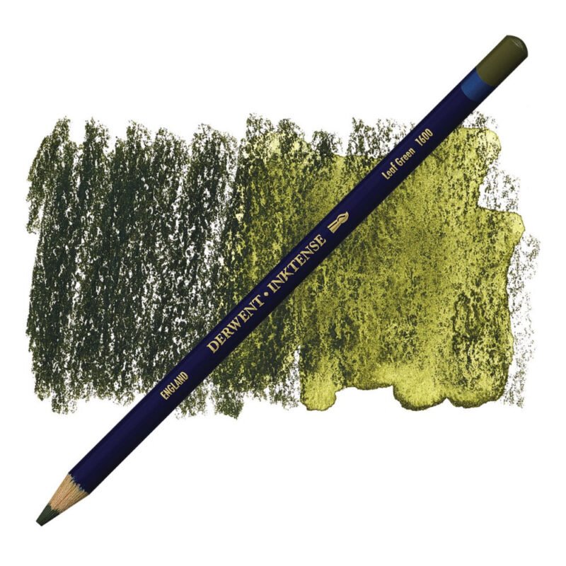 Akvarelinis pieštukas Derwent Inktense 1600 leaf green