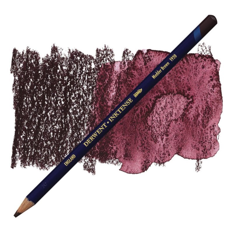 Akvarelinis pieštukas Derwent Inktense 1920 madder brown