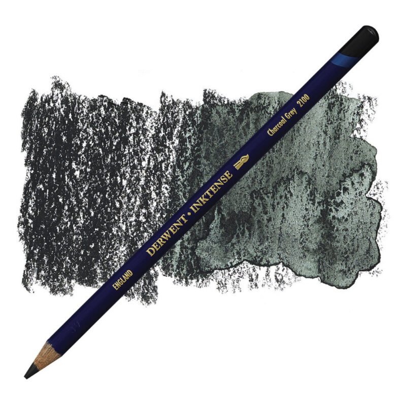 Akvarelinis pieštukas Derwent Inktense 2100 charcoal grey