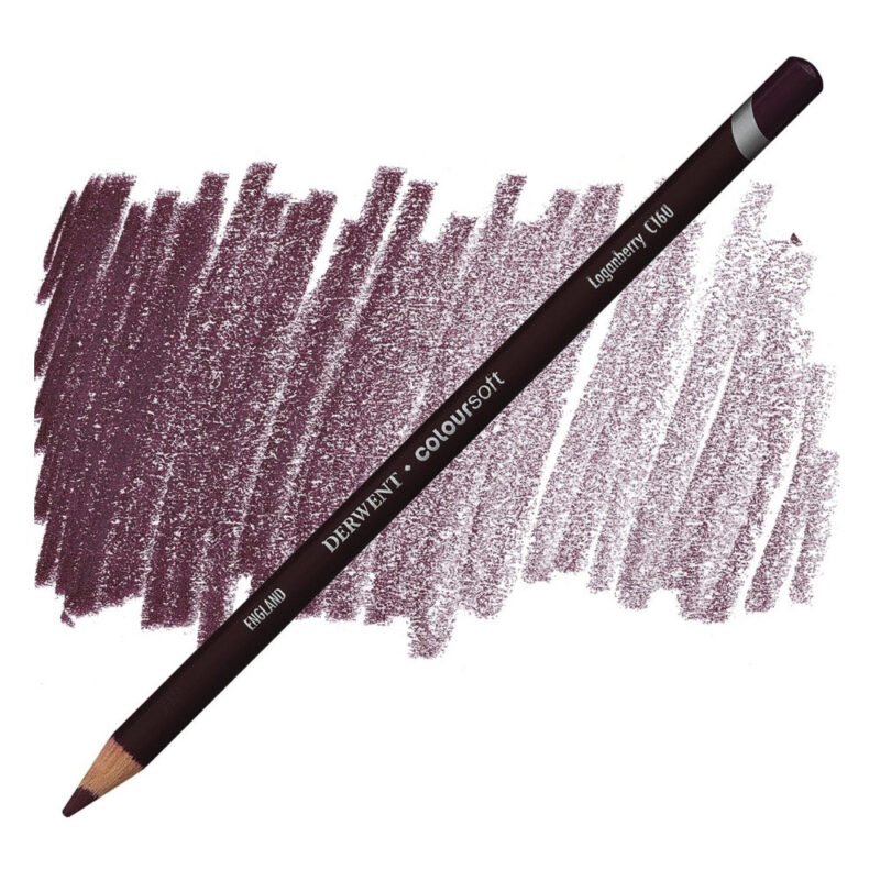 Spalvotas pieštukas Derwent Coloursoft C160 loganberry