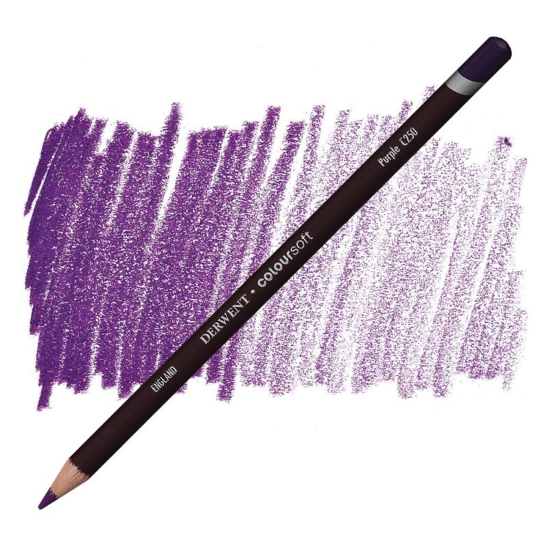 Spalvotas pieštukas Derwent Coloursoft C250 purple