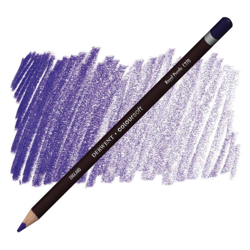 Spalvotas pieštukas Derwent Coloursoft C270 royal purple