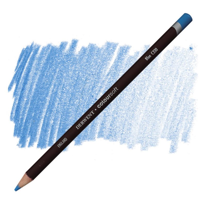 Spalvotas pieštukas Derwent Coloursoft C330 blue