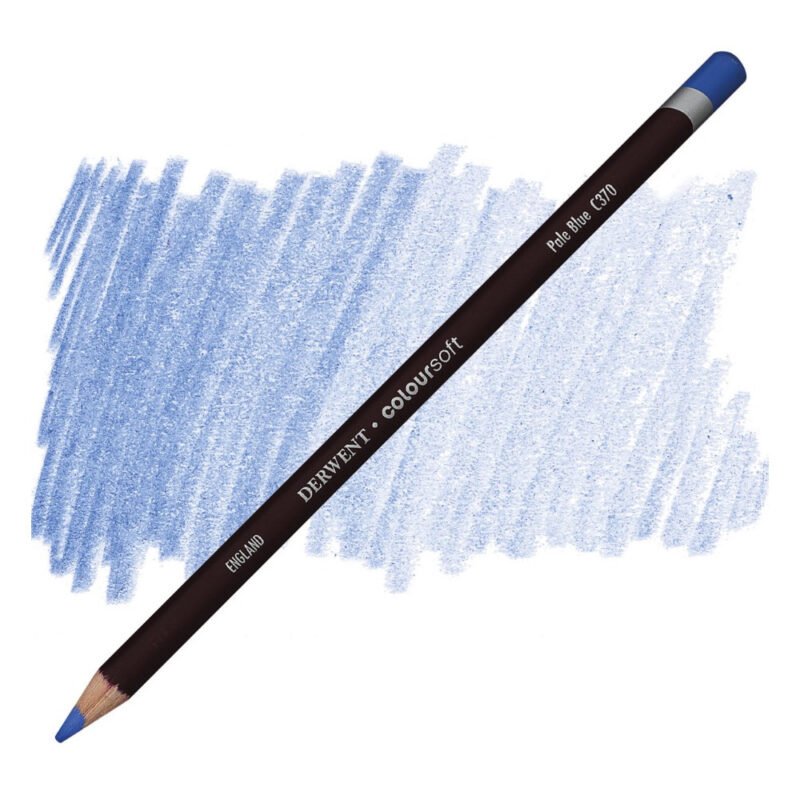 Spalvotas pieštukas Derwent Coloursoft C370 pale blue