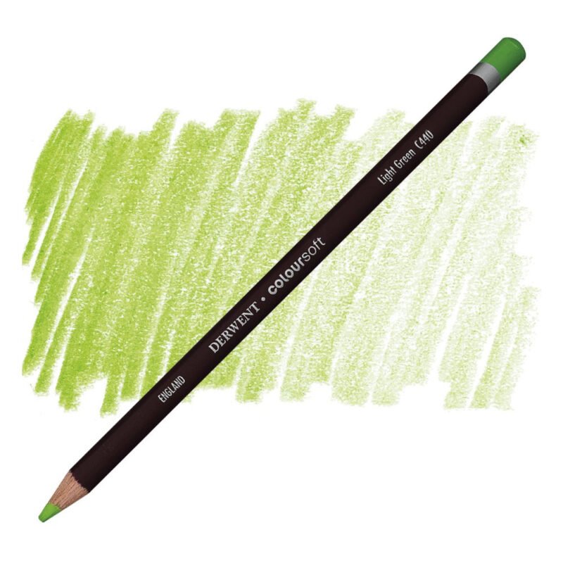 Spalvotas pieštukas Derwent Coloursoft C440 light green