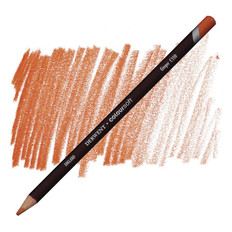 Spalvotas pieštukas Derwent Coloursoft C550 ginger