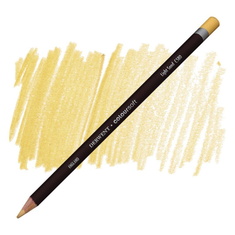 Spalvotas pieštukas Derwent Coloursoft C580 light sand