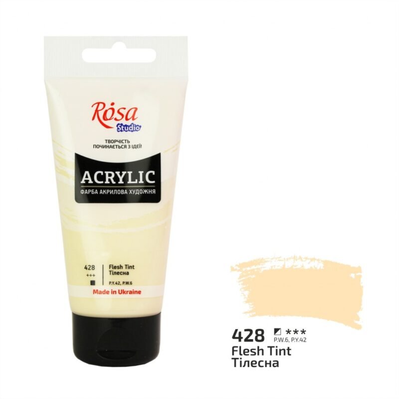 Akriliniai dažai Rosa Studio 75ml Flesh Tint