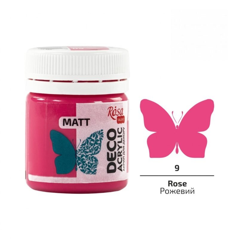 Akriliniai dažai Rosa Talent matiniai 20ml Rose