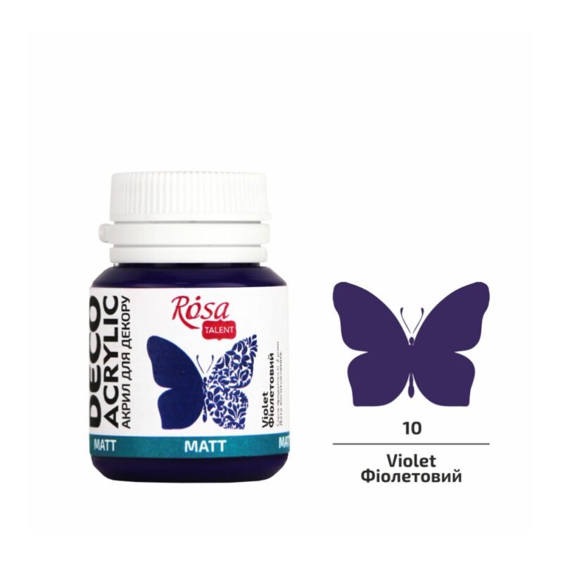 Akriliniai dažai Rosa Talent matiniai 20ml Violet