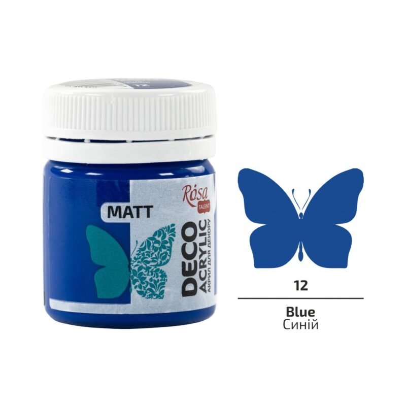 Akriliniai dažai Rosa Talent matiniai 20ml Blue