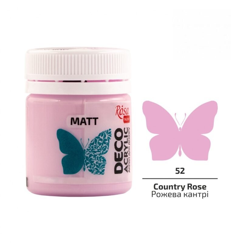 Akriliniai dažai Rosa Talent matiniai 20ml Country Rose