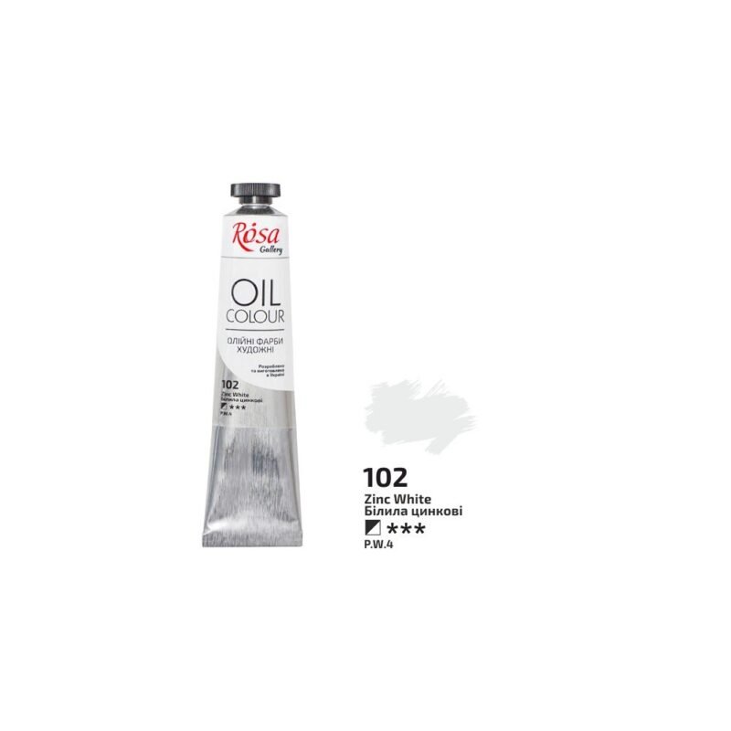 Aliejiniai dažai Rosa Gallery 45ml Zink White