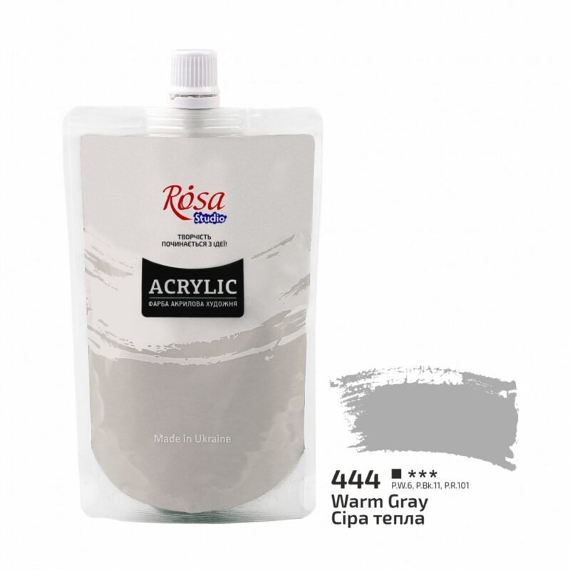 Akriliniai dažai Rosa Studio 200ml Warm Gray