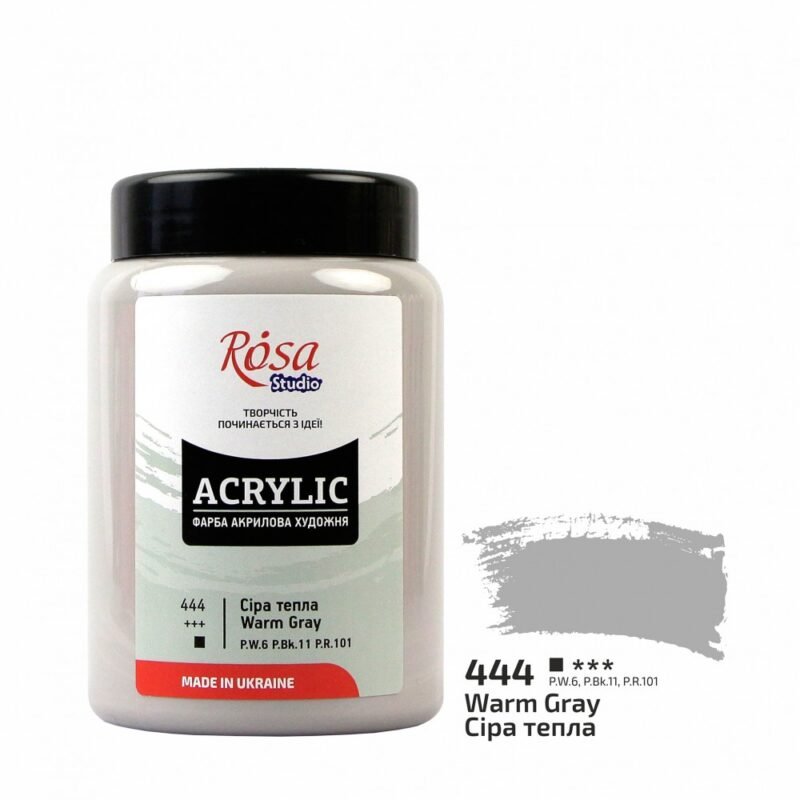 Akriliniai dažai Rosa Studio 400ml Warm Gray