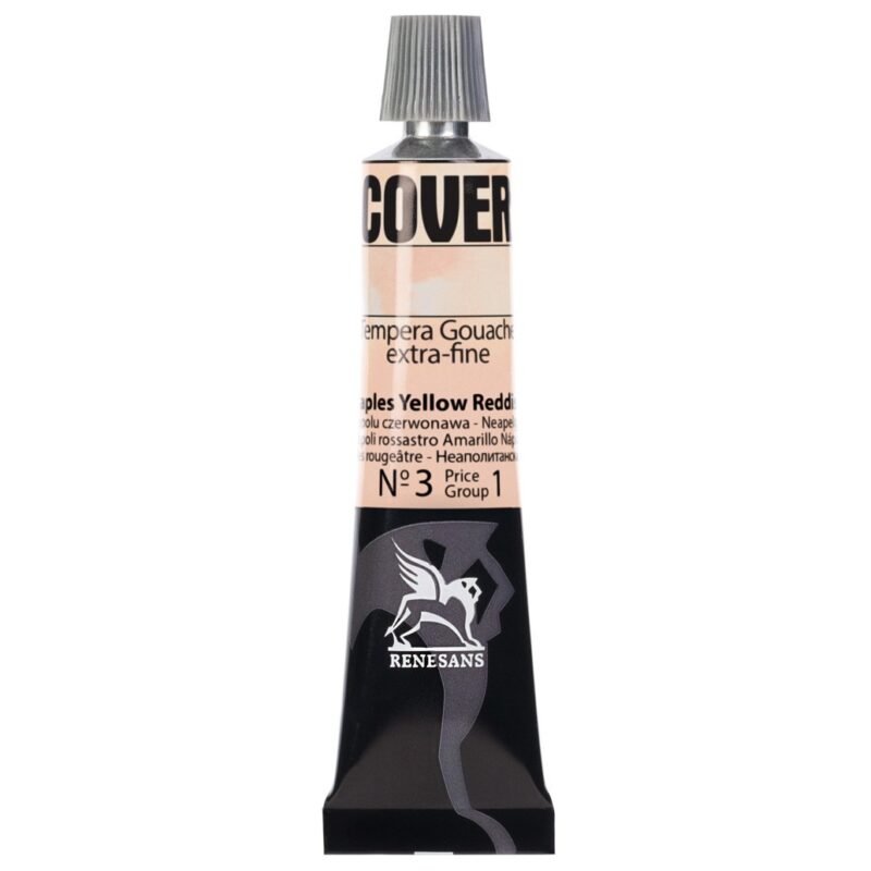 Guašas Tempera COVER - 3 Naples Yellow Reddish - 20ml