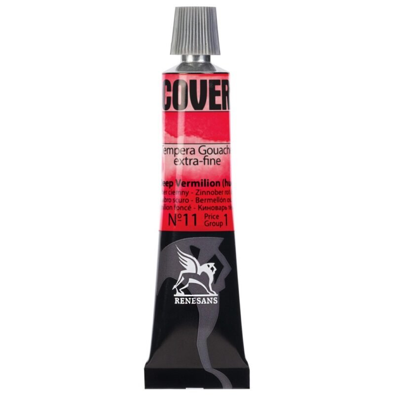Guašas Tempera COVER - 11 Deep Vermilion Hue - 20ml