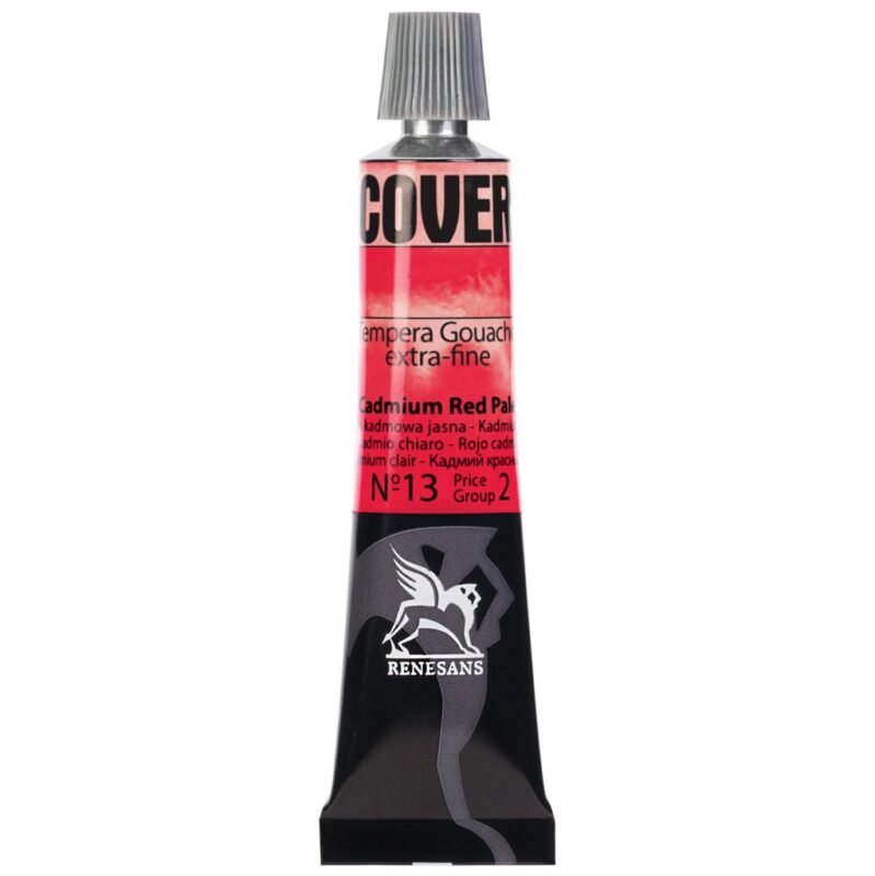 Guašas Tempera COVER - 13 Cadmium Red Pale - 20ml