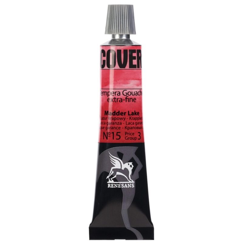Guašas Tempera COVER - 15 Madder Lake - 20ml