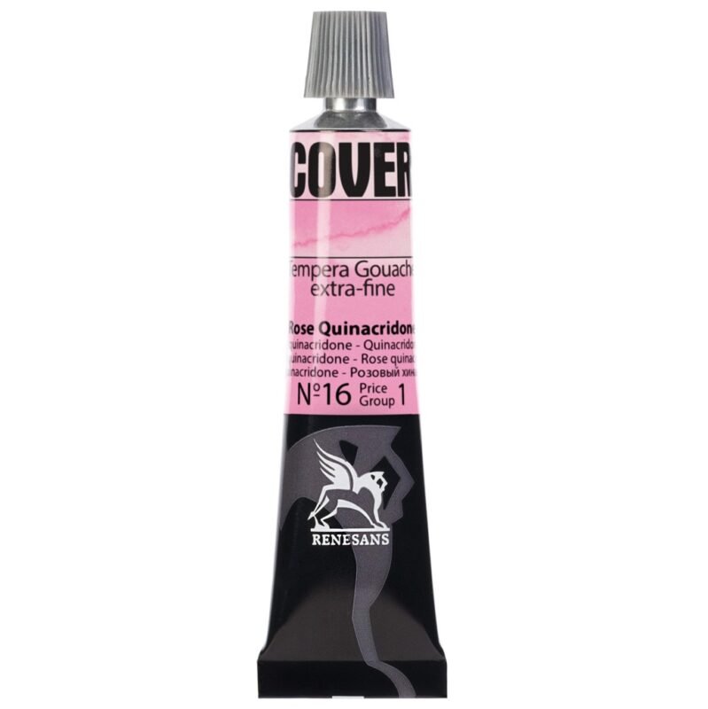 Guašas Tempera COVER - 16 Rose Quinacridone - 20ml