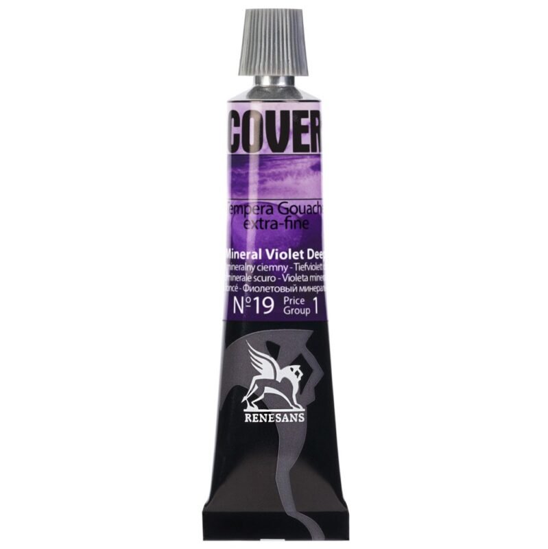 Guašas Tempera COVER - 19 Mineral Violet Deep - 20ml