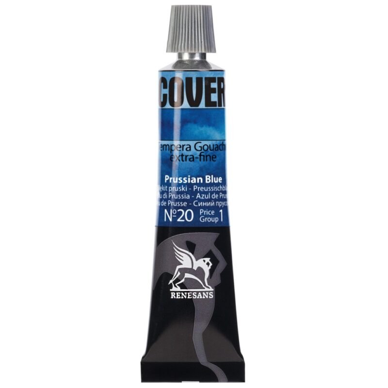 Guašas Tempera COVER - 20 Prussian Blue - 20ml