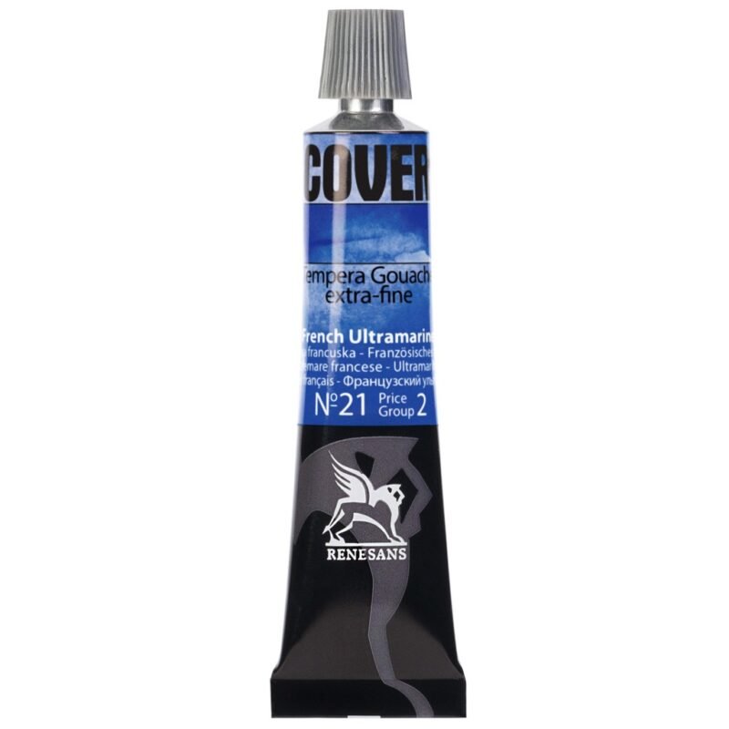 Guašas Tempera COVER - 21 French Ultramarine - 20ml
