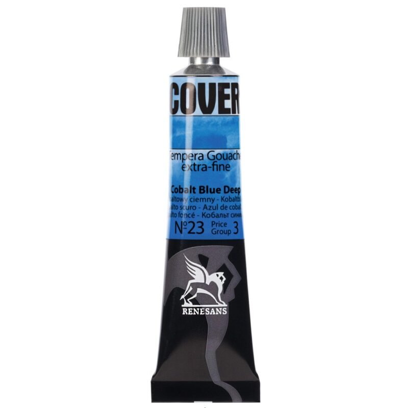 Guašas Tempera COVER - 23 Cobalt Blue Deep - 20ml