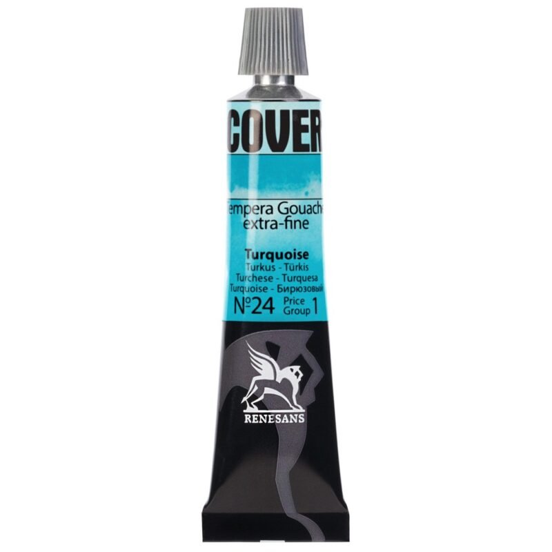 Guašas Tempera COVER - 24 Turquoise - 20ml