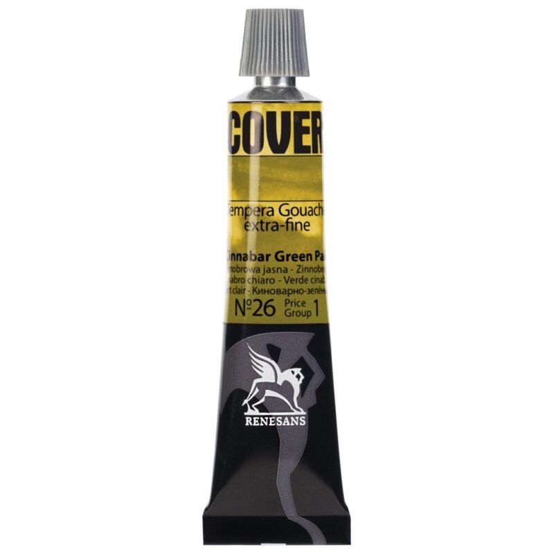 Guašas Tempera COVER - 26 Cinnabar Green Pale - 20ml
