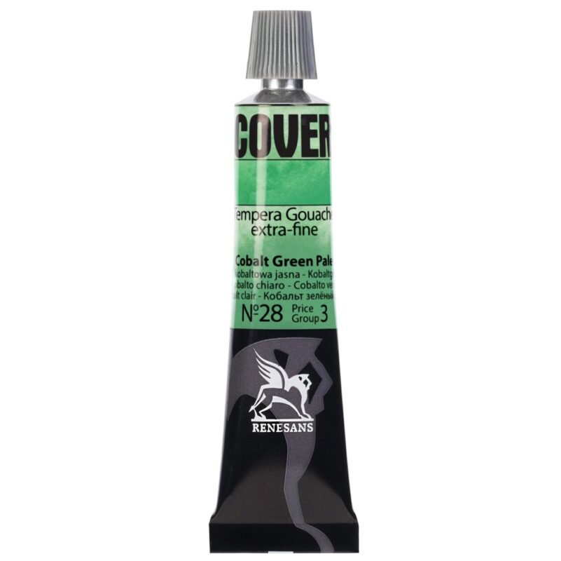 Guašas Tempera COVER - 28 Cobalt Green Pale - 20ml