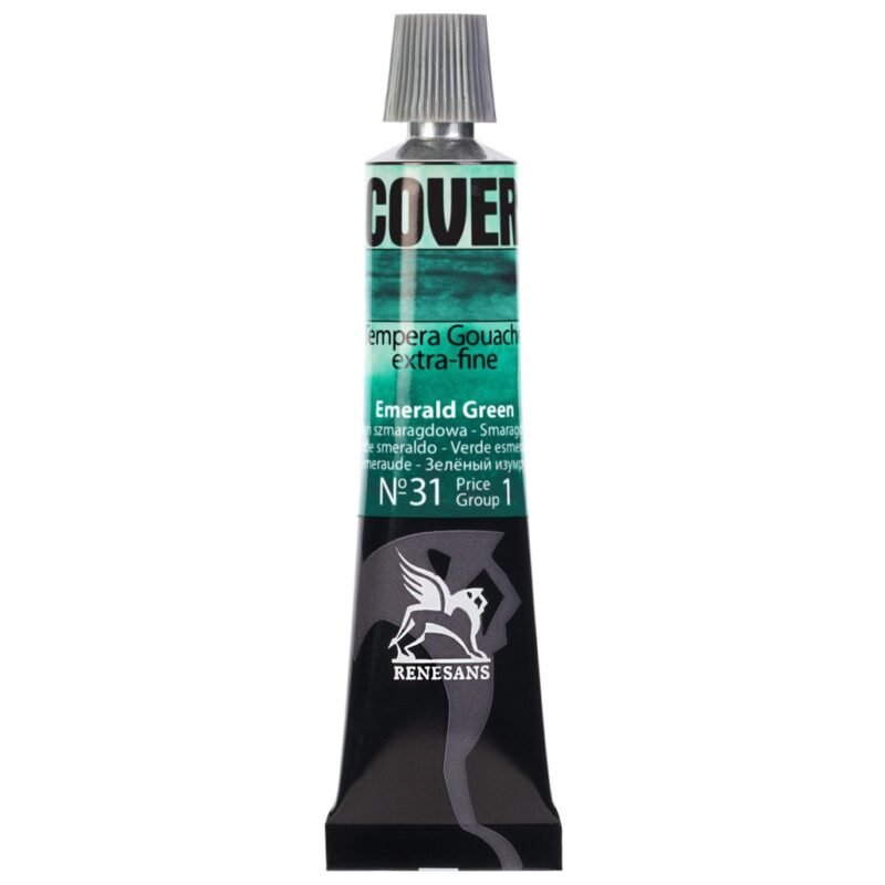 Guašas Tempera COVER - 31 Emerald Green - 20ml